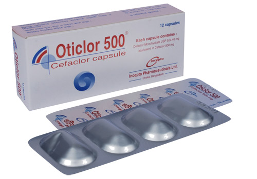 Ceclor (Oticlor) 500 mg
