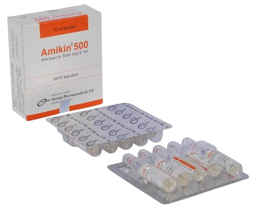 Amikin (Amikacin) 500mg Injection – Severe Bacterial Infection Treatment