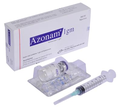 Azactam (Aztreonam) 1gm